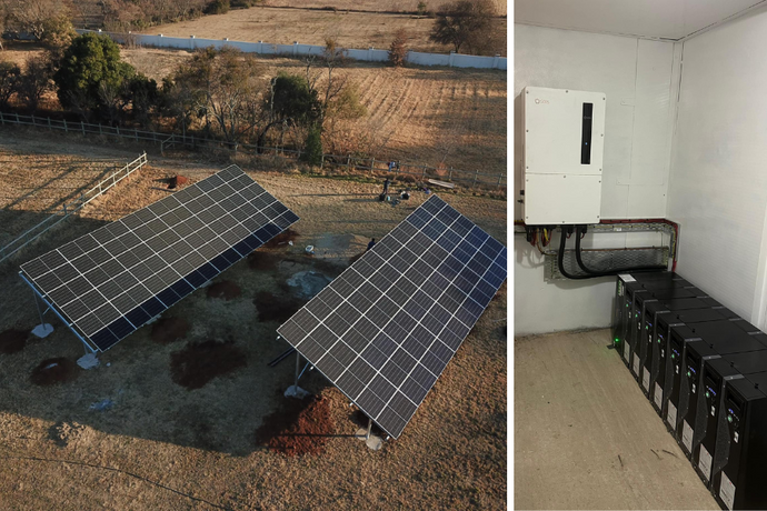 Johannesburg Smallholding Boosts Energy Independence with 52.8kW PV System