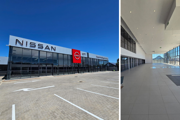 Exciting New Lights Illuminate NTT Motor Group Nissan in Klerksdorp