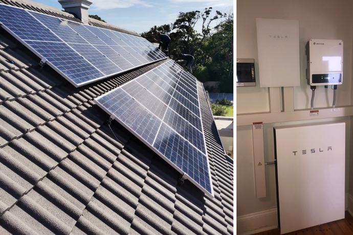 Sustainable energy with Tesla Powerwall solution