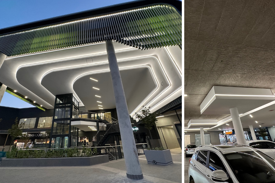 Ridgeview Shopping Centre lighting project wins award