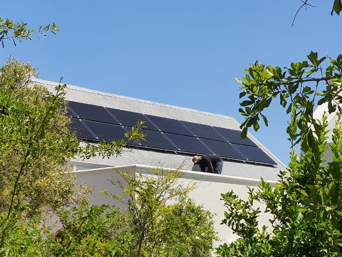 Solar solution for a homeowner in De Zalze Winelands