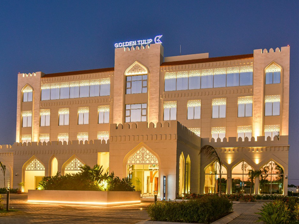 Golden Tulip Hotel from the outside
