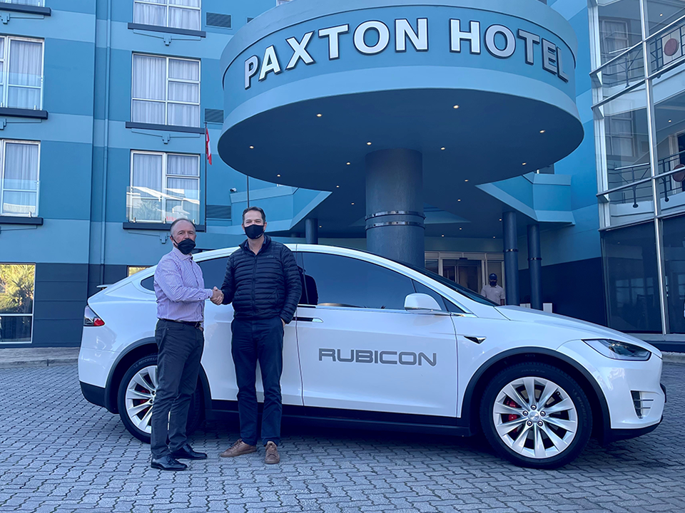 Paxton Hotel Tesla Model x