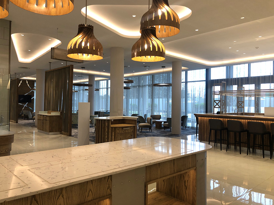 Radisson Destiny Hotel Lighting inside