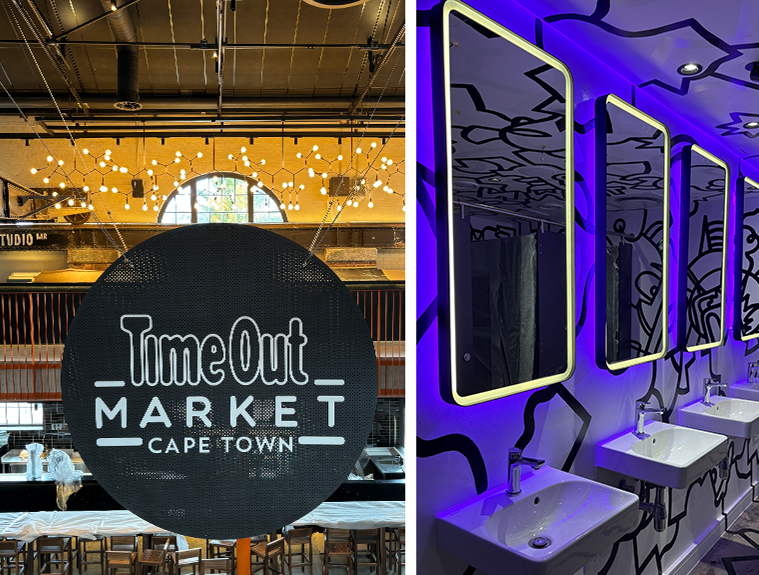 Time out Market Cape Town lighting solution