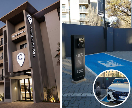 The Capital Hotel Johannesburg EV charging station