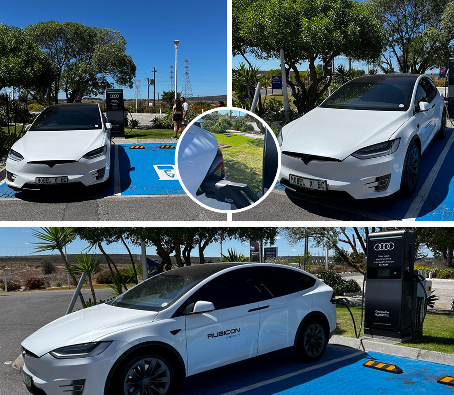 Tesla EV charging