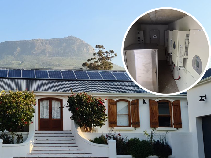 This Stellenbosch estate is running on a full backup solution we supplied