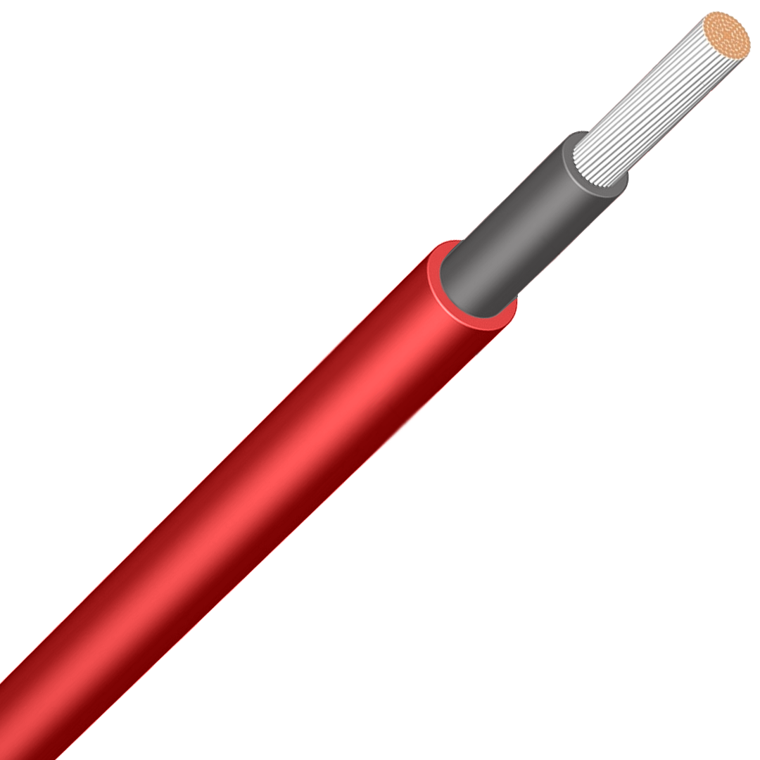 Zonn Kabel H1Z2Z2-K XS Solar cable, red, 6mm² - Rubicon Installer Portal