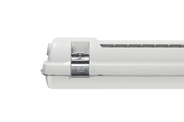 Metropolis LED fitting, ceiling mount, vapour proof, 3000K, 1500mm, 60W - Rubicon Installer Portal