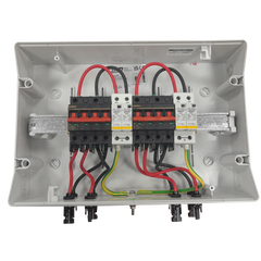 NEX Protection box, isolator, 2 string, 2 MPPT, 600V, T2 SPD - Rubicon Installer Portal