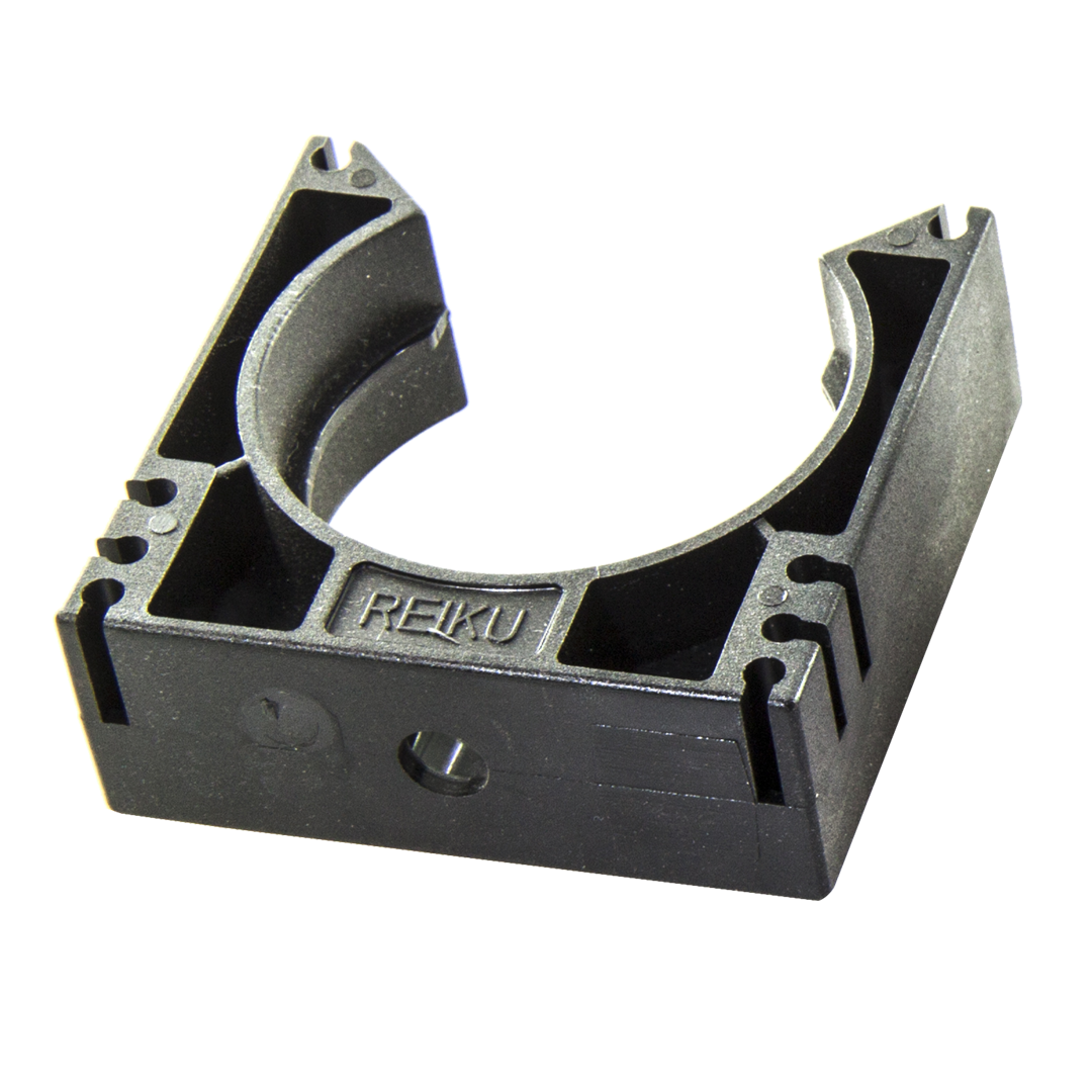 Reiku Conduit support bracket, polyamid, black, NW 36mm - Rubicon Installer Portal